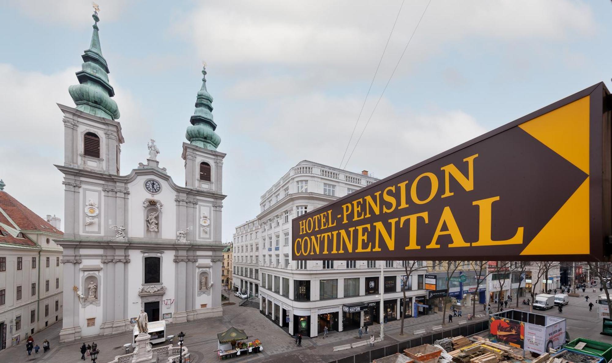 Continental Hotel-Pension Wina Bagian luar foto